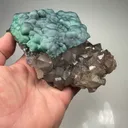 Malachite with Quartz - image 2