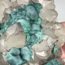 Malachite with Quartz - image 2