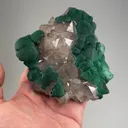 Malachite with Quartz - image 2