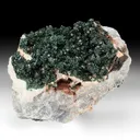 Malachite with Quartz - image 1