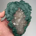 Malachite with Quartz - image 2