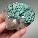 Malachite with Quartz - image 2