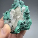 Malachite with Quartz - image 2