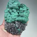 Malachite with Quartz - image 2