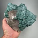 Malachite with Quartz - image 2