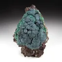 Malachite with Quartz - image 1