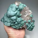 Malachite with Quartz - image 2