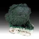 Malachite with Quartz - image 1