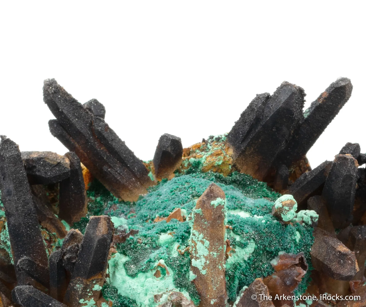Malachite with Quartz - image 6