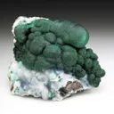 Malachite with Quartz - image 1