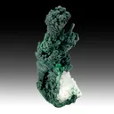 Malachite with Quartz - image 1