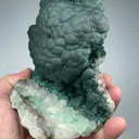 Malachite with Quartz - image 2