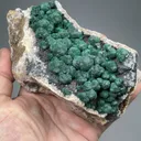 Malachite with Quartz - image 2
