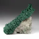 Malachite with Quartz - image 1