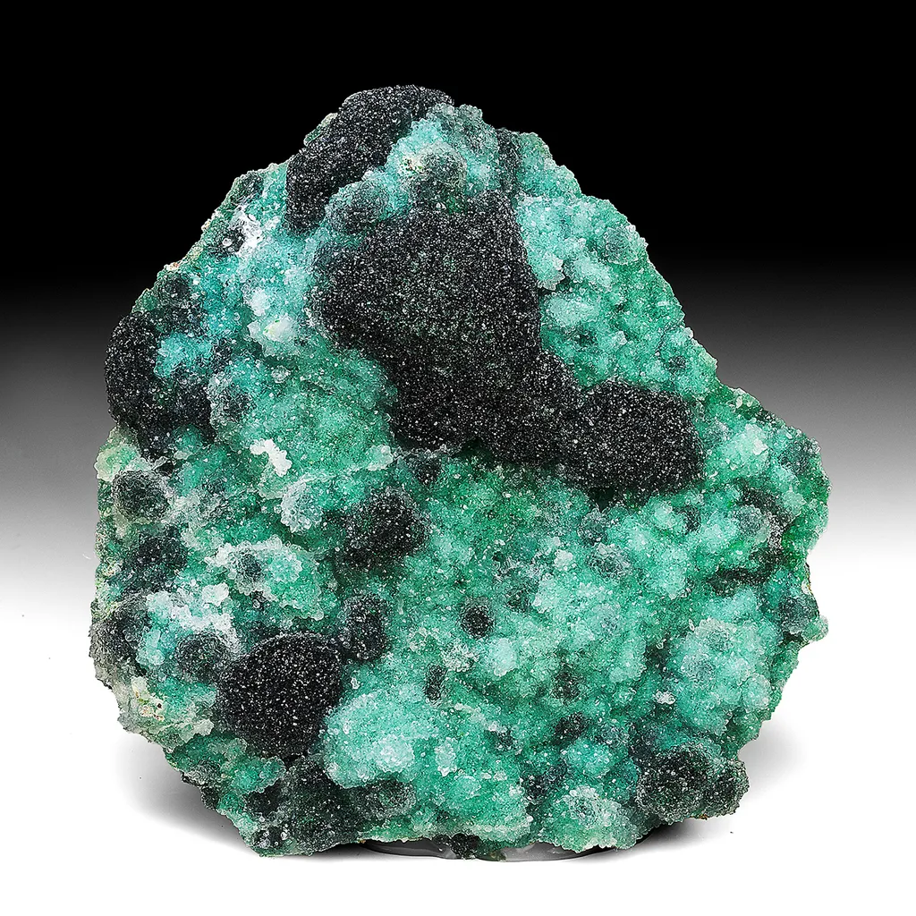 Malachite with Quartz image