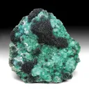 Malachite with Quartz - image 1