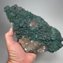 Malachite with Quartz - image 2