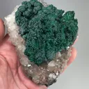 Malachite with Quartz - image 2