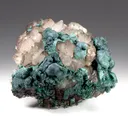 Malachite with Quartz - image 1