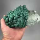Malachite with Quartz - image 2