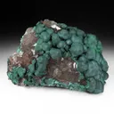 Malachite with Quartz - image 1
