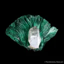 Malachite with Quartz - image 2