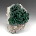 Malachite with Quartz - image 1
