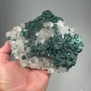 Malachite with Quartz - image 2