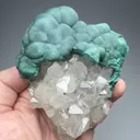 Malachite with Quartz - image 2
