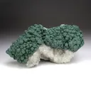 Malachite with Quartz - image 1