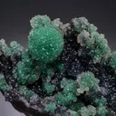 Malachite with Quartz - image 1