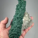 Malachite with Quartz - image 2