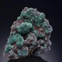 Malachite with Quartz - image 1