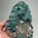 Malachite with Quartz - image 2