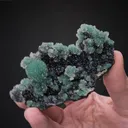 Malachite with Quartz - image 2
