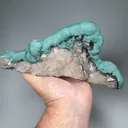 Malachite with Quartz - image 2