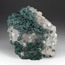 Malachite with Quartz - image 1