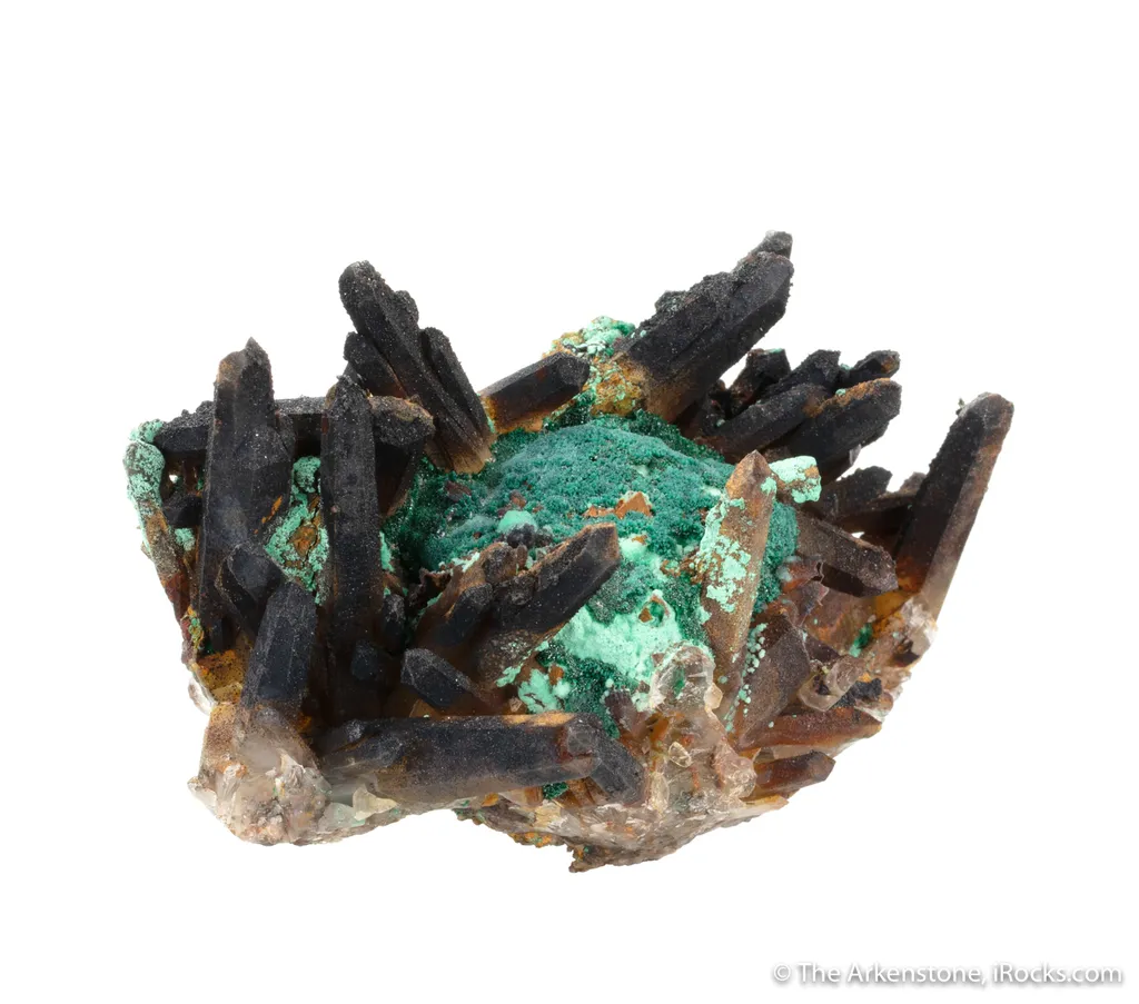 Malachite with Quartz - image 5