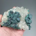 Malachite with Quartz - image 2