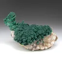 Malachite with Quartz - image 1