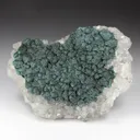 Malachite with Quartz - image 1