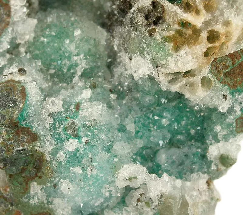 Malachite With Quartz - image 4