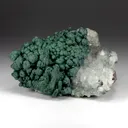 Malachite with Quartz - image 1