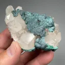 Malachite with Quartz - image 2