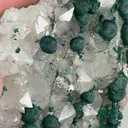 Malachite with Quartz - image 2