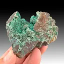 Malachite with Shattuckite - image 1