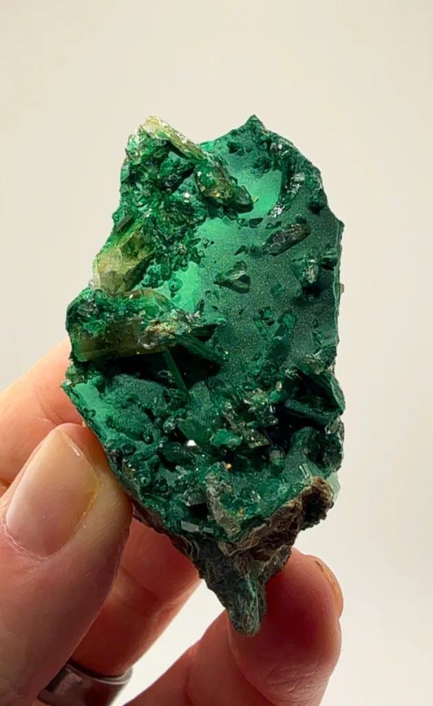 Malachite/Barite Straight out of the legendary "GLASS POCKET" image