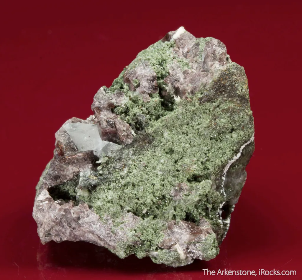 Malayaite with Ferro-Axinite and Hedenbergite - image 4