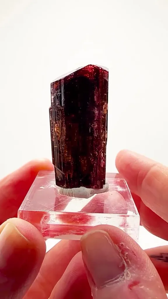 MALKHAN Tourmaline WITH HISTORY image