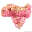 Manganaxinite on Rhodonite - image 1